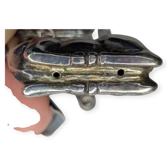 Silver Plate Deer/Reindeer Pendant & Chain Necklace - Picture 8 of 14